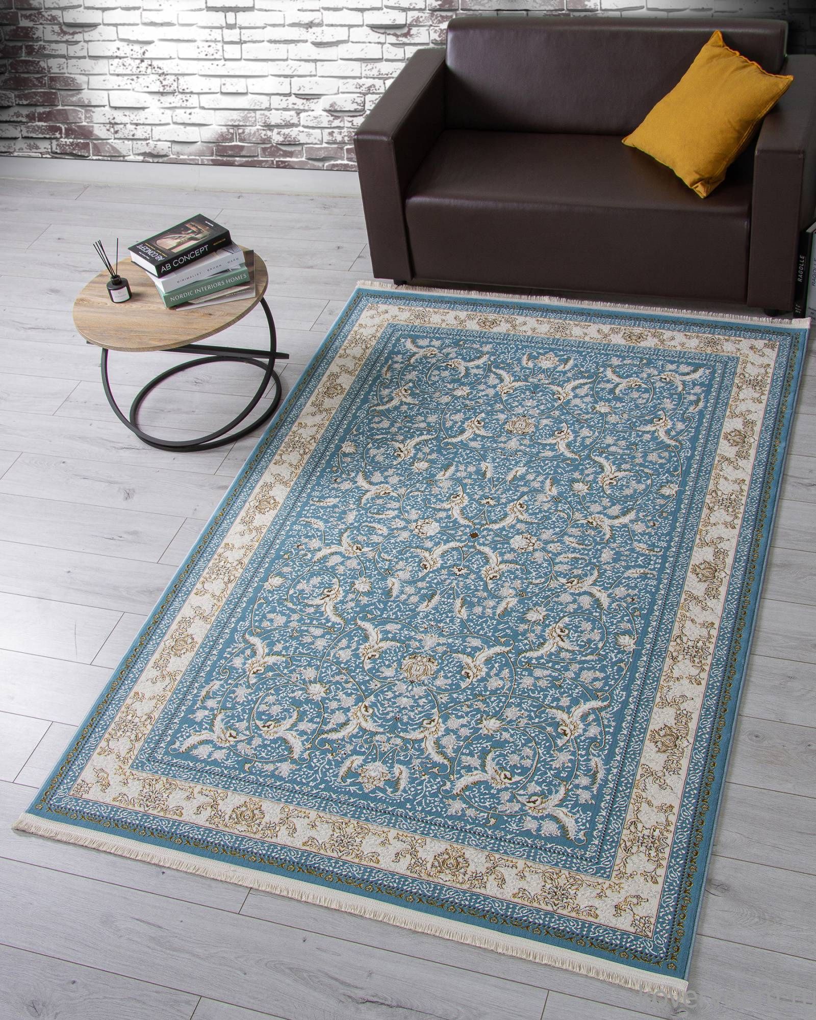 Ковер ZARINA M101B BLUE / BLUE