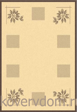Ковер- циновка COTTAGE 1919 3401 nat/choco