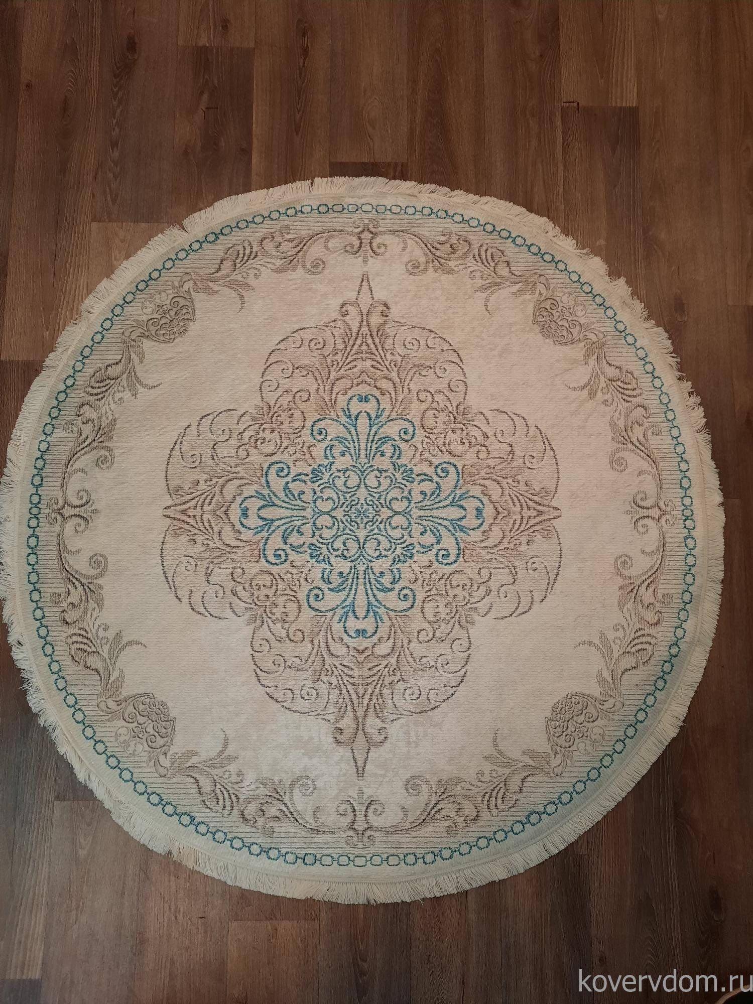 Ковер Decovilla 21004.103 ENDAM Голубой Круг Ковер Decovilla 21004.103 ENDAM Голубой Круг