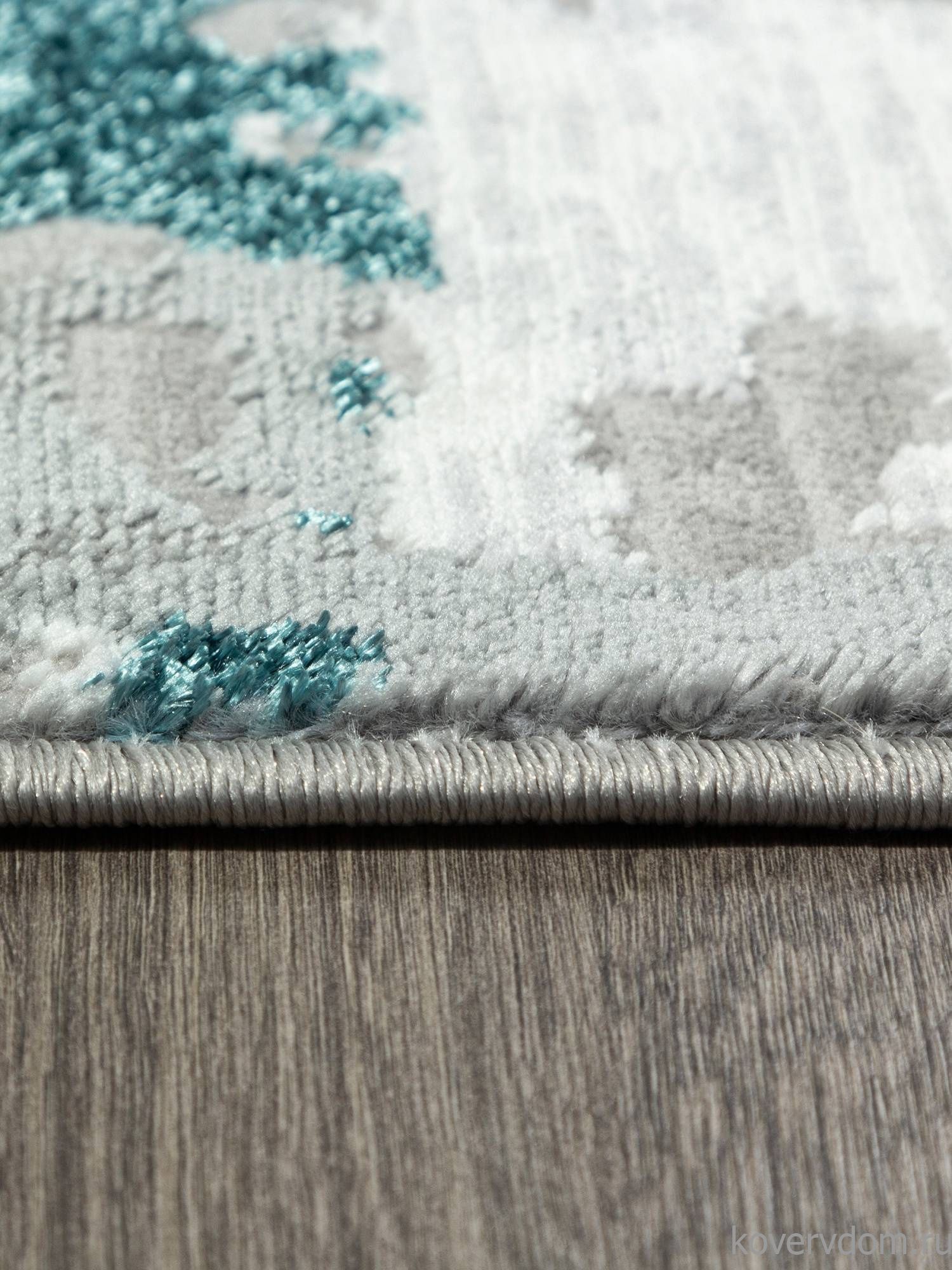 Ковер PALERMO F288 GRAY Овал