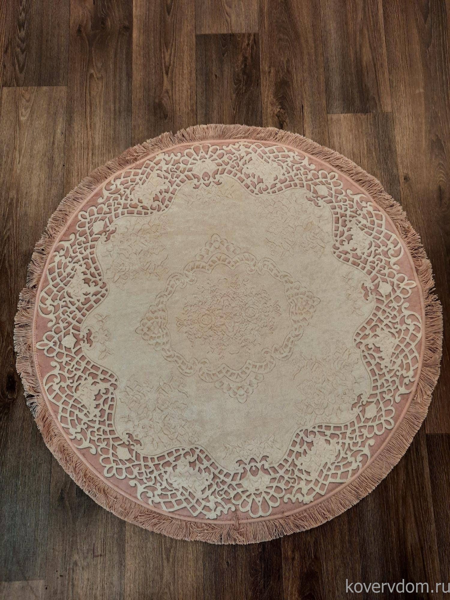 Ковер Decovilla 21003.102 DANTEL Розовый Круг