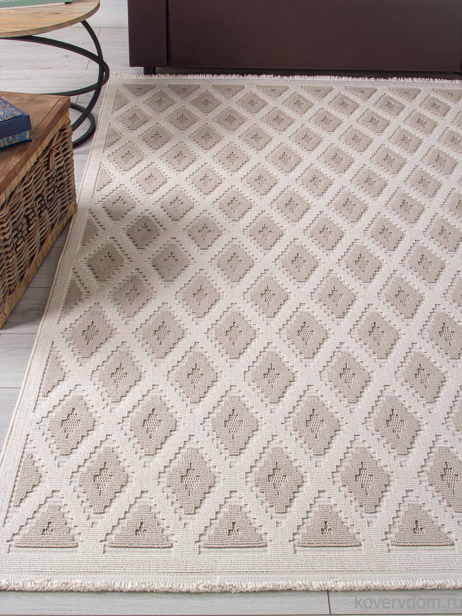 Ковер LOOPY L0027B D.BEIGE / BEIGE Ковер LOOPY L0027B D.BEIGE / BEIGE