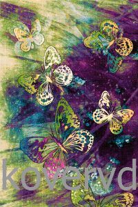 Ковер детский Бабочки FUNKY FRU violet  Ковер детский Бабочки FUNKY FRU violet