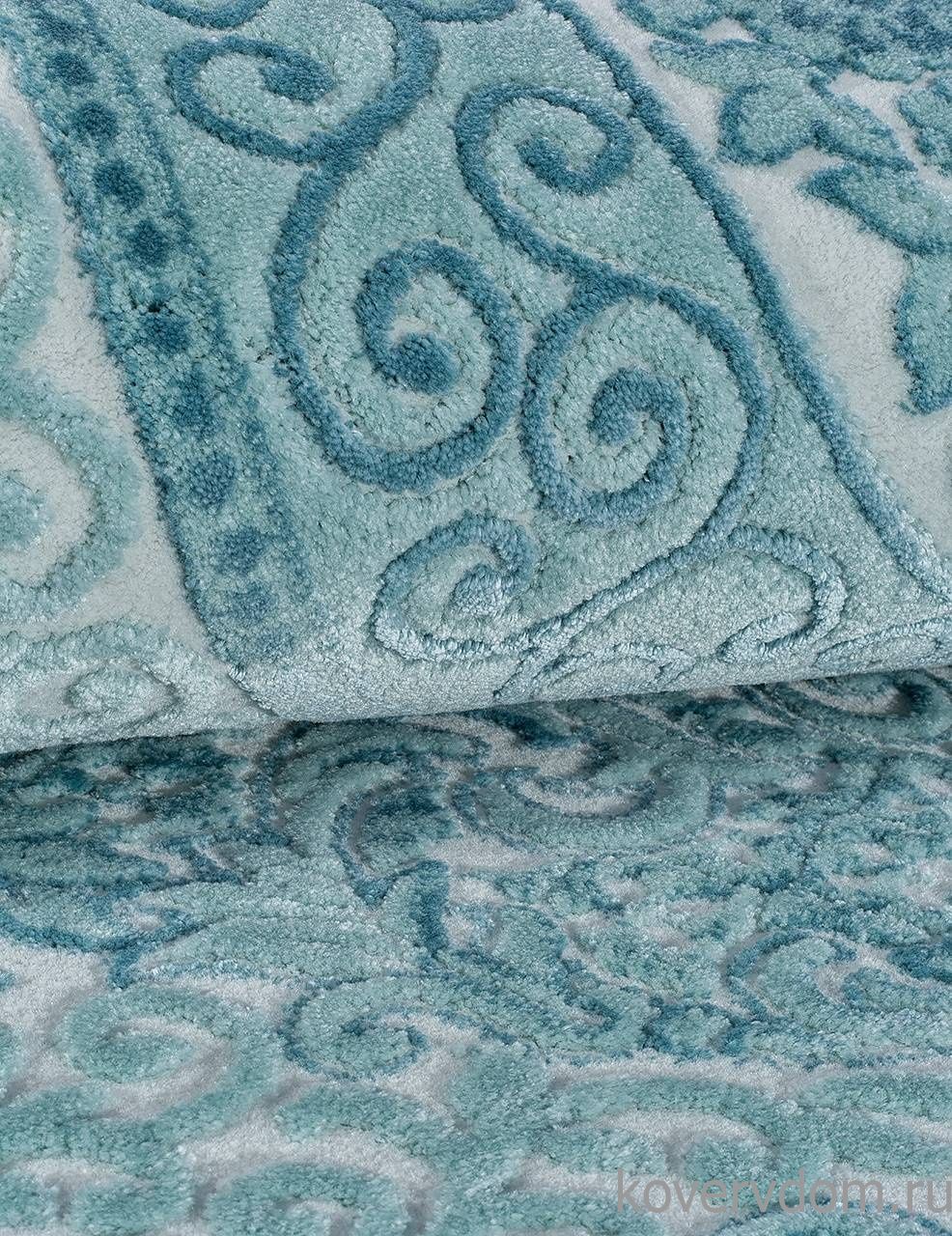 Ковер HUNKAR 07931 BLUE / BLUE Ковер HUNKAR 07931 BLUE / BLUE