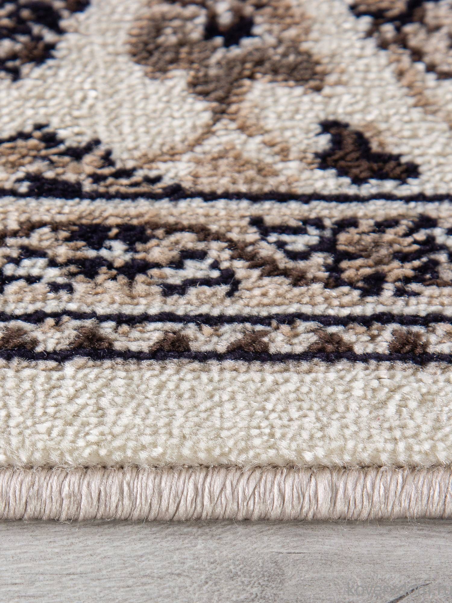 Ковровая Дорожка VALENCIA DELUXE D251 CREAM-BROWN