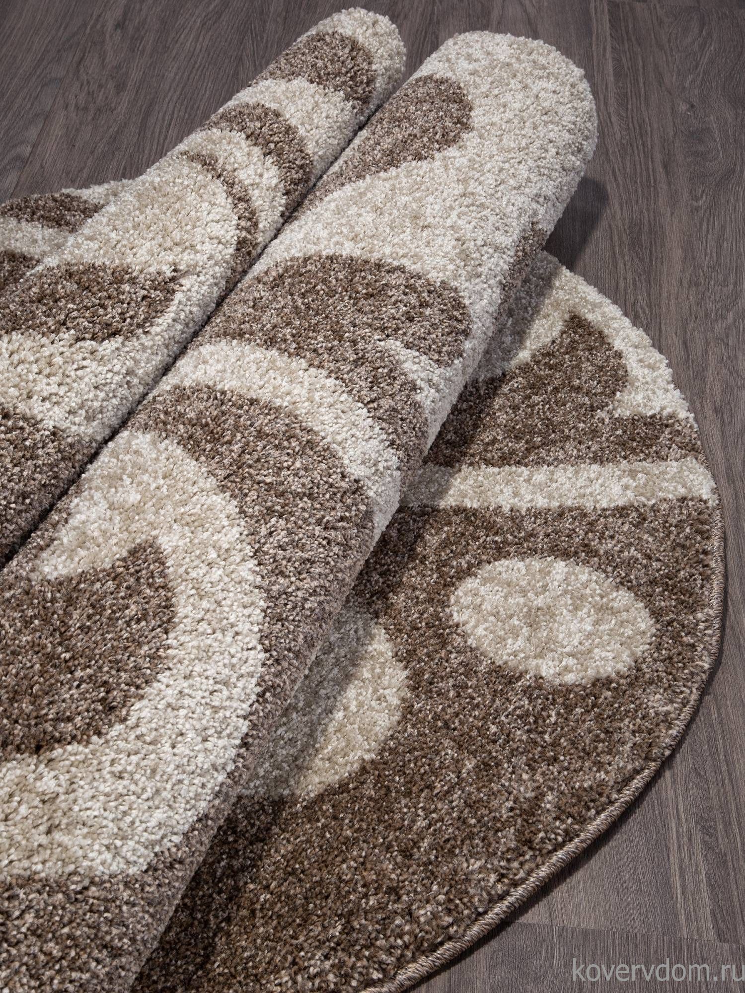 Ковер PLATINUM t621 DARK BEIGE Овал