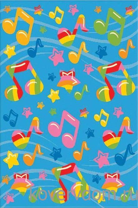 Детский ковер Kids Музыка 8194 44966