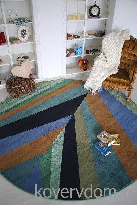 Ковер AZURE ABSTRACTION круг Ковер AZURE ABSTRACTION круг