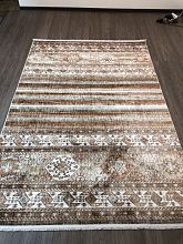 Ковер с бахромой SEATTLE 03885A ACIK GRI / ACIK TERRA