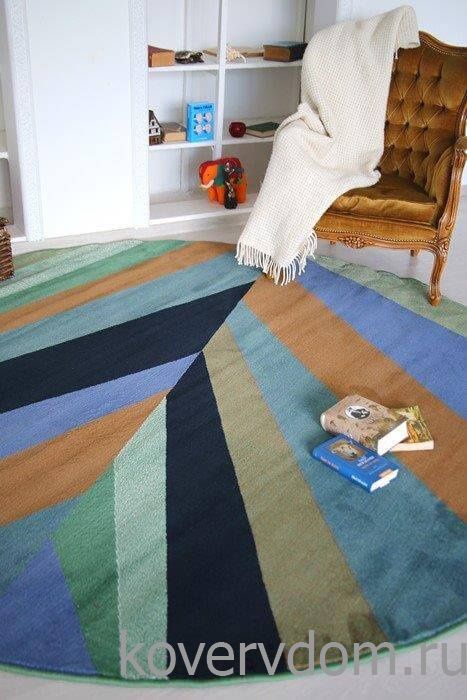 Ковер AZURE ABSTRACTION круг Ковер AZURE ABSTRACTION круг