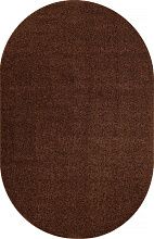 Ковер длинноворсовый LANA-A T600 BROWN Овал