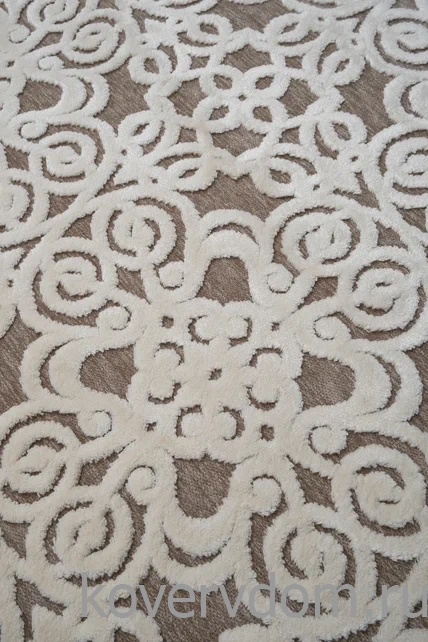 Рельефный ковер из вискозы GENOVA 38036 6565 90 ОВАЛ