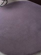 Ковер длинношерстный RABBIT LUXE PX2001 GRAY Круг