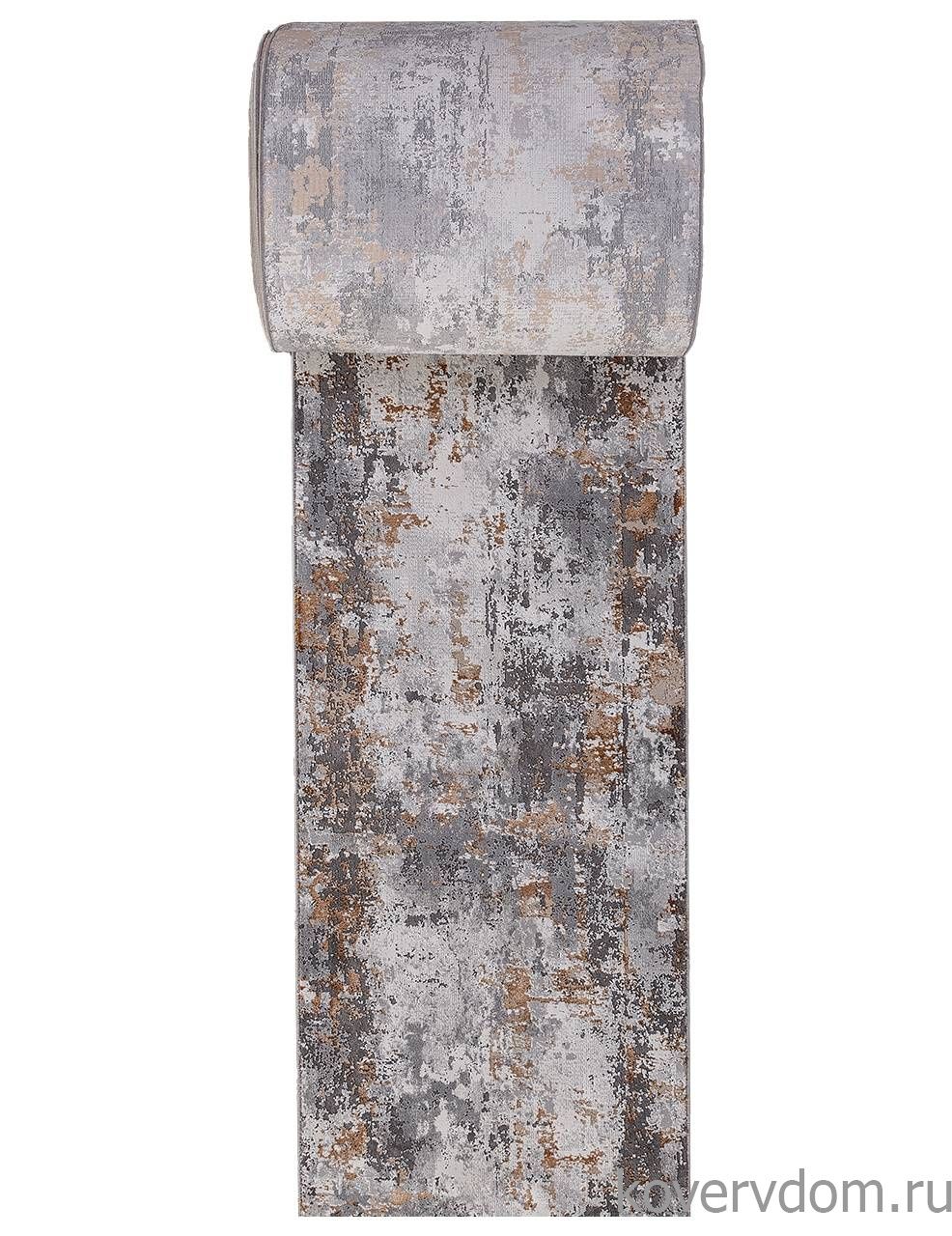 Ковровая дорожка GRAND 23319 975 GREY / GOLD