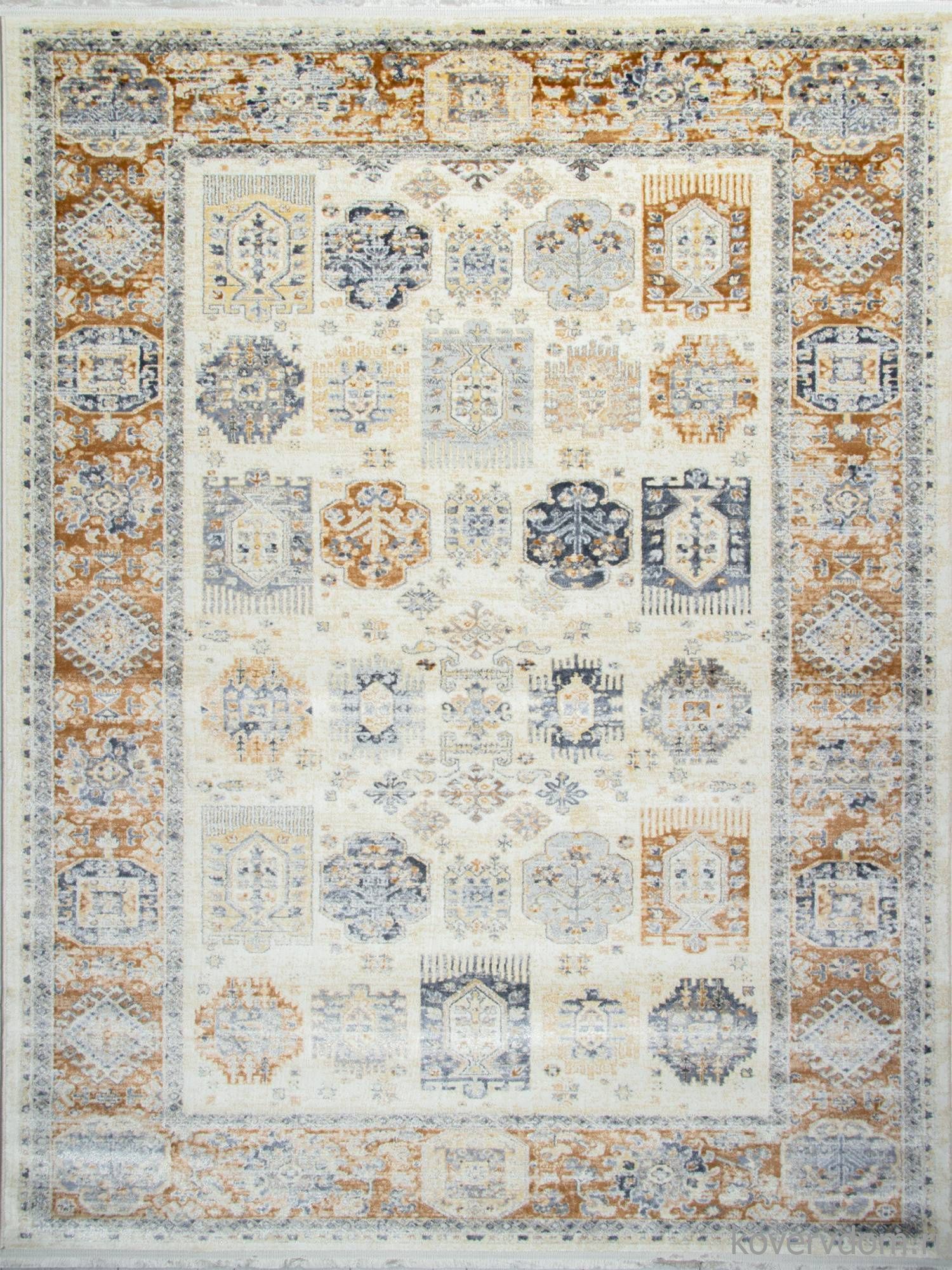 Ковер ZUMMA F596 ORANGE