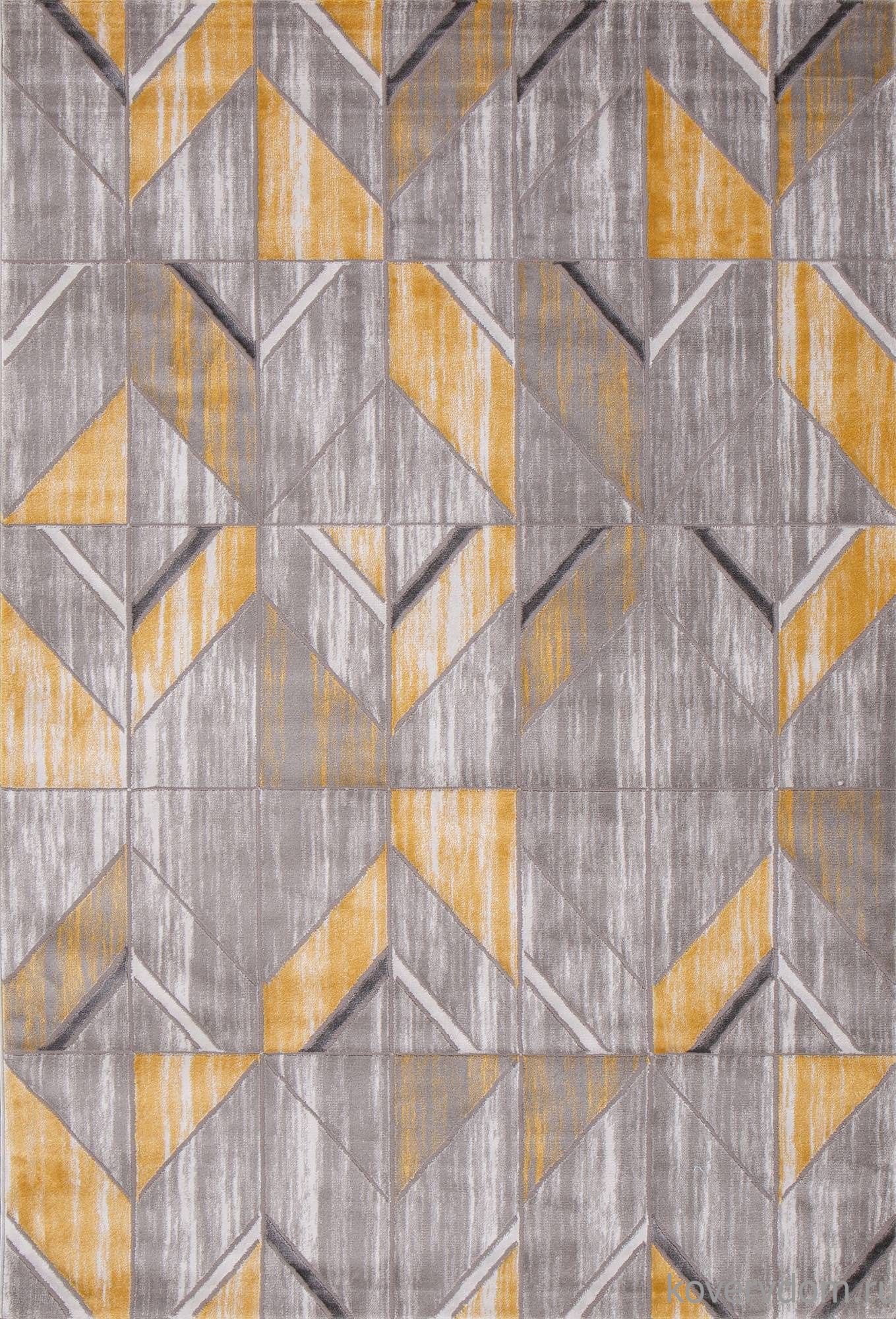 Ковер TEMPO 0131QA YELLOW / L.GREY Ковер TEMPO 0131QA YELLOW / L.GREY