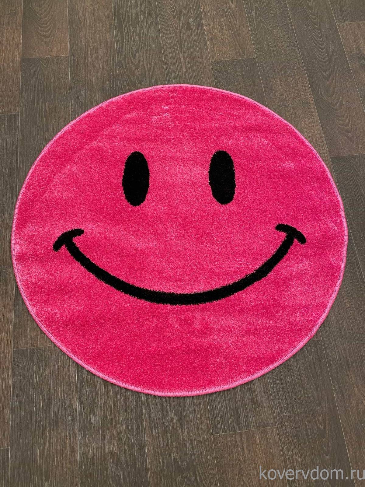 Ковер SMILE 2 NC19 PINK Круг Ковер SMILE 2 NC19 PINK Круг