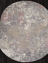 Овальный ковер розовый LIMAN F163 BEIGE-PINK Овал