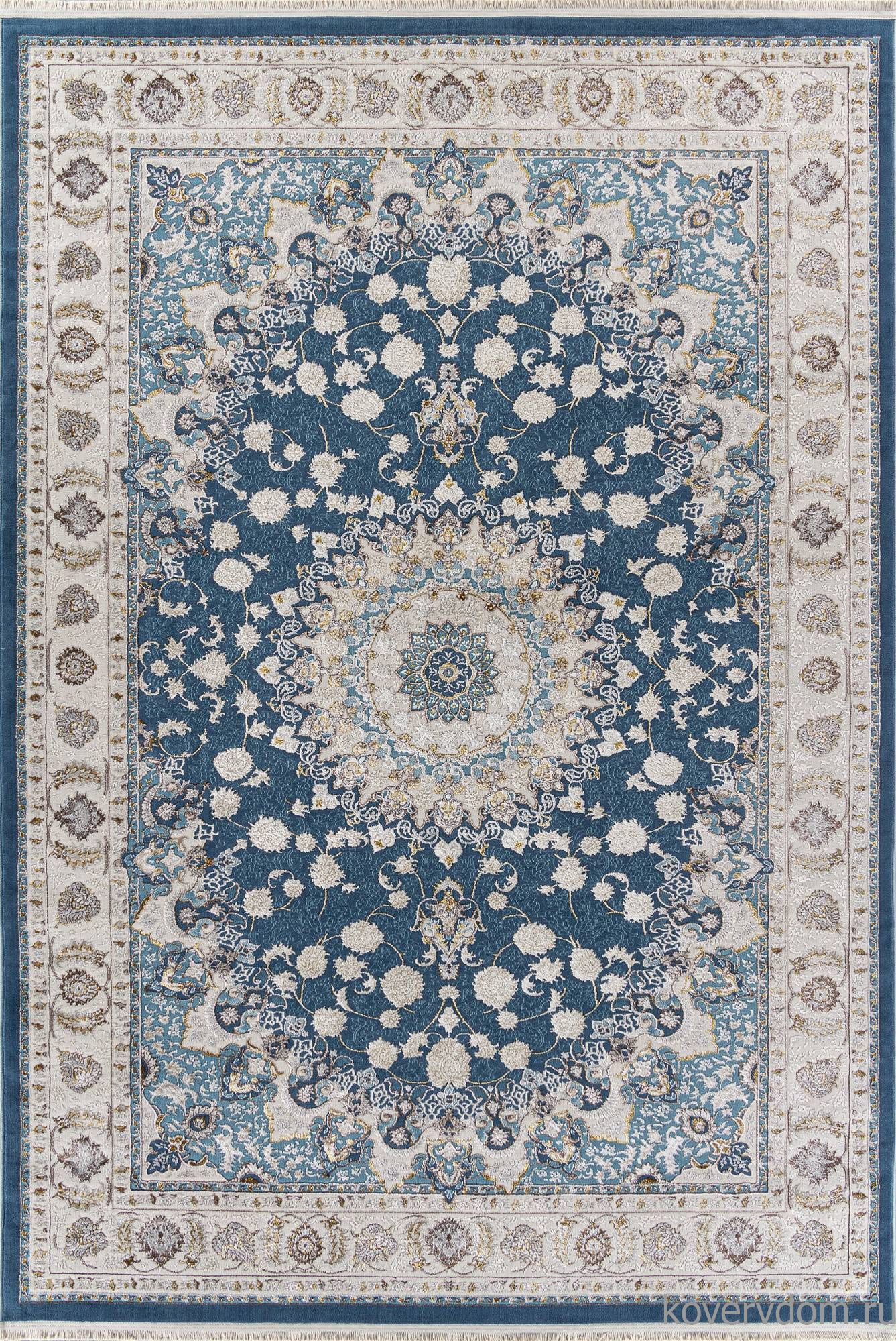 Ковер ZARINA A050B D.BLUE / CREAM