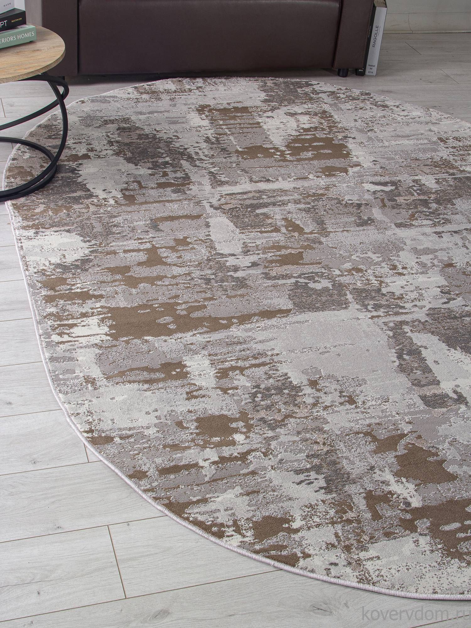 Ковер GRAFF F238 GRAY-BEIGE Овал Ковер GRAFF F238 GRAY-BEIGE Овал