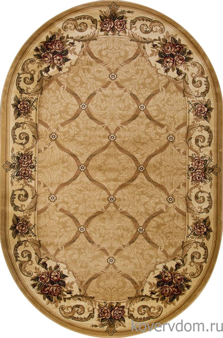 Ковер OLYMPOS D468 BEIGE Овал