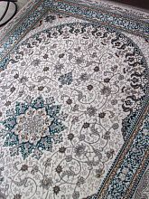 Круглый ковер HALIF F639 GREEN-BLUE