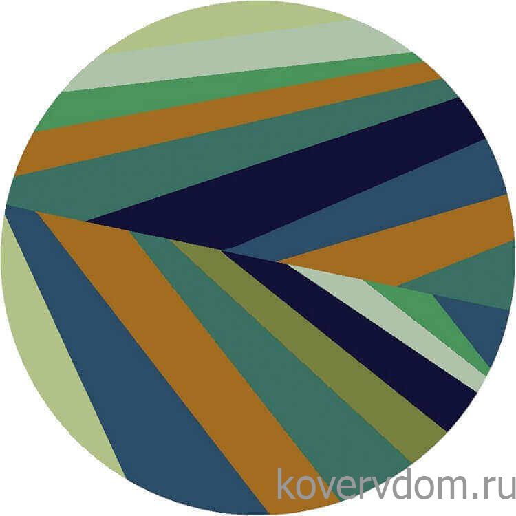 Ковер AZURE ABSTRACTION круг Ковер AZURE ABSTRACTION круг