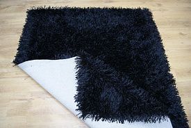 Ковер Шегги черный SPAGHETTI Black