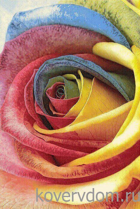 Шерстяной ковер Hunnu 6A1857 175 Роза Шерстяной ковер Hunnu 6A1857 175 Роза