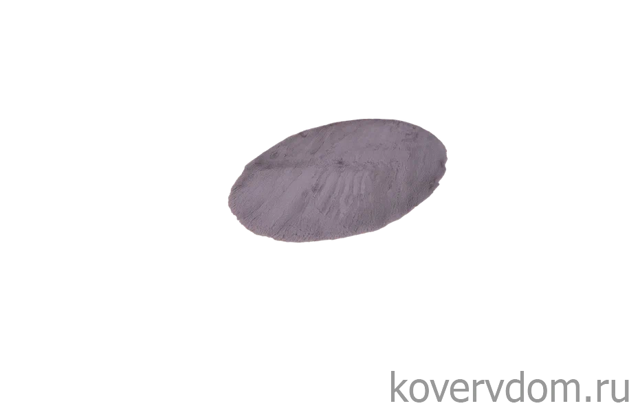 Ковер из искусственного меха Krolik 1000A T9082_GREY круг Ковер из искусственного меха Krolik 1000A T9082_GREY круг