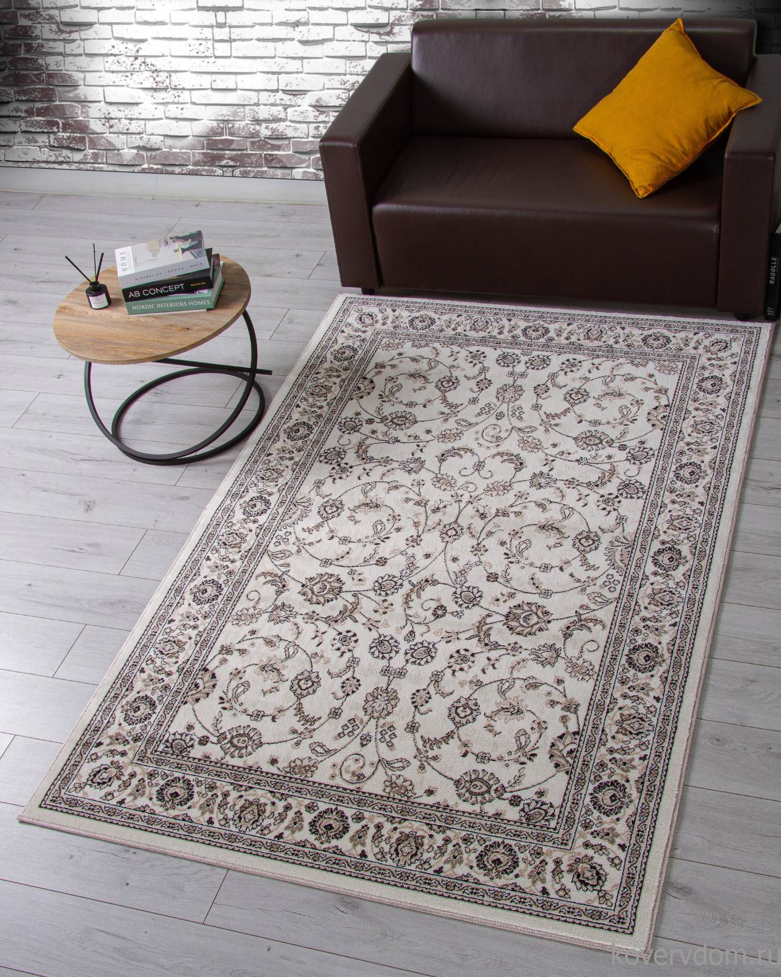 Ковер VALENCIA DELUXE D251 CREAM-BROWN