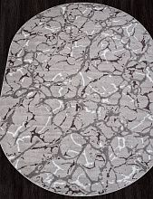 Оригинальный ковер SILVER-A F389 GRAY Овал
