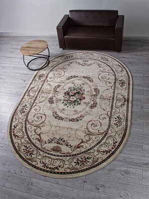 Ковер COLIZEY D066 CREAM Овал